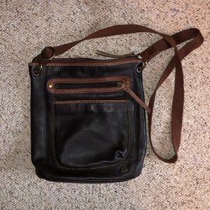The Sak crossbody brown leather bag